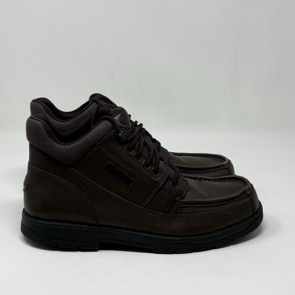 Rockport XCS Chukka Boots Mens 10.5 M Brown Leather Preppy Gorpcore Hiking